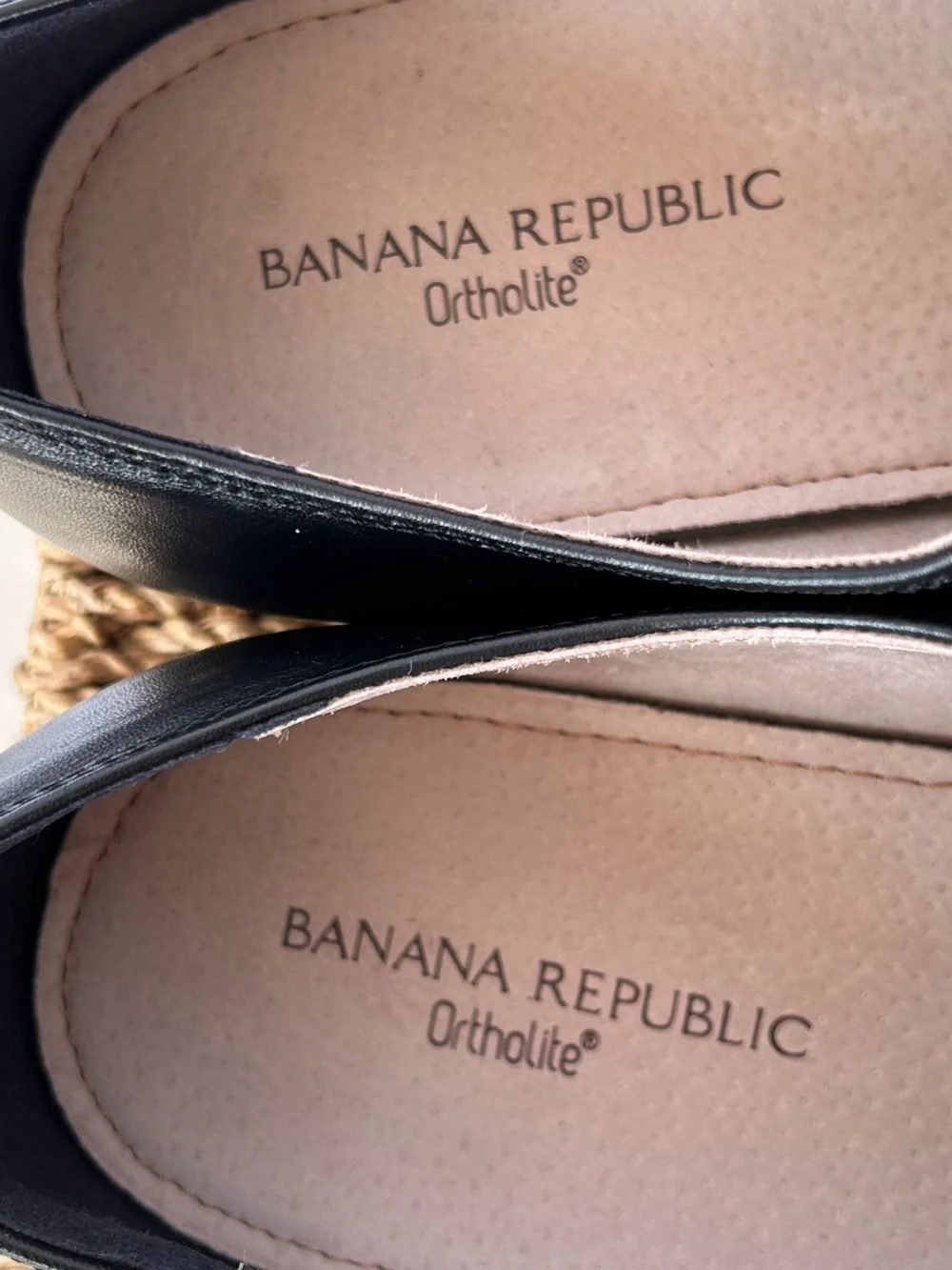 Banana Republic Men’s Italian Leather Derby Dress Shoe Lace-Up Black Size 13